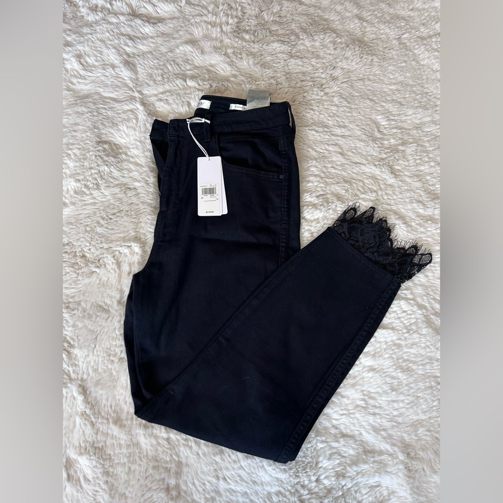 Super High Rise Guess Lace Jeans